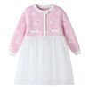 【实体店同款】女童长袖针织连衣裙冬季新款安奈儿童装XG543054 商品缩略图6