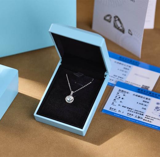 【2件-20】G.C珠宝GLORY CASE莫桑钻首饰系列 项链戒指手链套装 礼盒装带证书 合成碳硅石 强火彩！ 商品图6