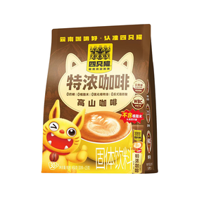 四只猫450g特浓咖啡