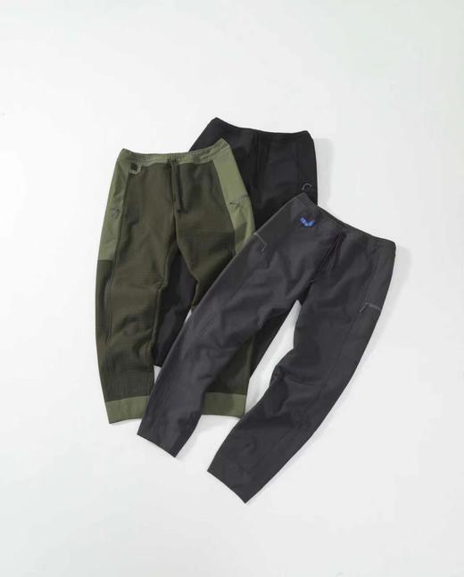 D111952户外防水保暖抓绒裤束口脚运动长裤 商品图0