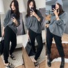 美洋同款大白鹅腹绒毛➕桑蚕丝➕绵羊毛保暖卫裤 商品缩略图9