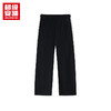 超级安踏运动长裤女裤秋季复古双条纹宽松阔腿裤休闲长裤子女162538314U 商品缩略图3