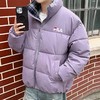 D111928冬季新款男女同款立领休闲百搭羽绒棉服 商品缩略图4