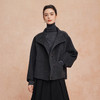 QH920斯尔丽2025新款廓形大方宽松显瘦小个子双面羊毛短款女式大衣 商品缩略图5