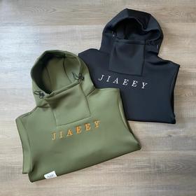 WTP平替 忍者机能风 空气层宽松廓形工装连帽卫衣