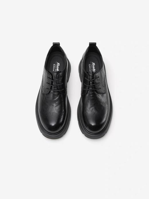 【云粉节】BF楼Bata正装皮鞋男2025冬款牛皮纹理通勤商务皮鞋92H01DM5   吊牌价1259活动价699 商品图2