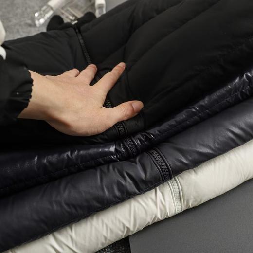 D111935男士拼接针织绗缝羽绒立领夹克外套羽绒服 商品图14