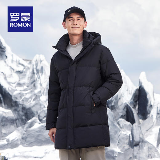 心选丨罗蒙男女同款中长款羽绒服 商品图8