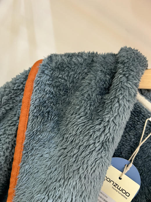 松植屋冬季女款加厚法兰绒睡衣家居服套装 商品图4