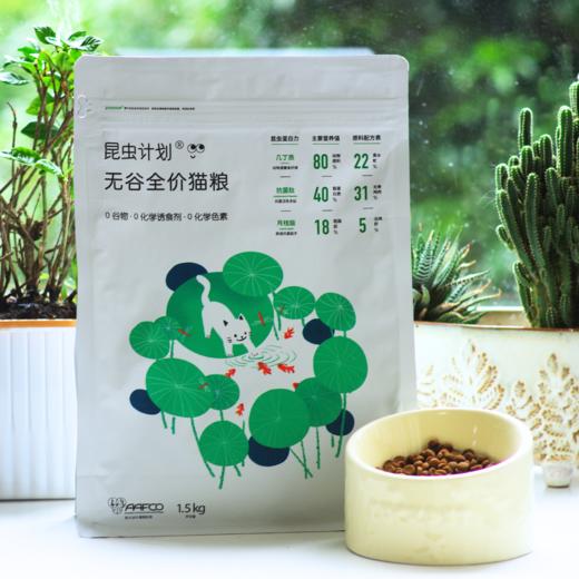 蛋白猫粮 | 双有机认证工厂加工 原料可溯源 | 不添加诱食剂和防腐剂 | 公平贸易 | 基地直发包邮*Insect Program Protein Cat Food 商品图0