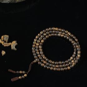 BC.NF11.18-7   富森红土沉水念珠，6.58mm，20.05g