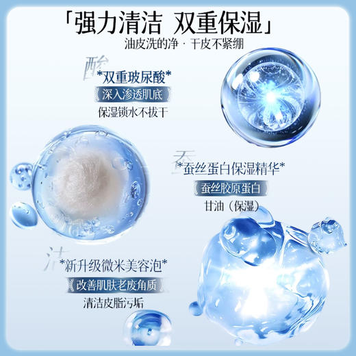 珊珂（SENKA）绵润泡沫洁面乳 保湿清洁水润不紧绷 120g【BS】 商品图2