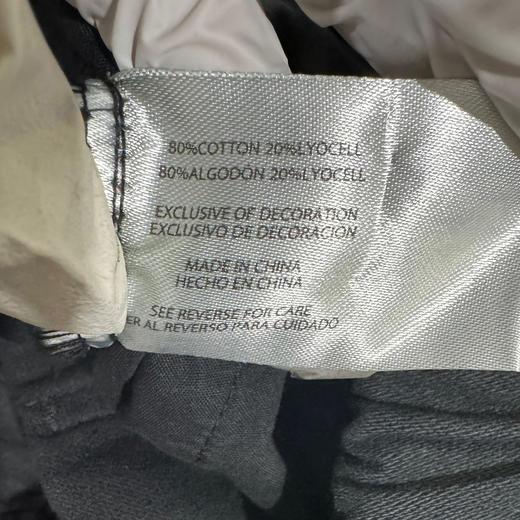 Gap 女士简约纯色松紧腰多口袋工装休闲裤 商品图3