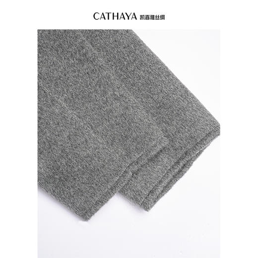 凯喜雅  长款大衣送羊毛帽子 商品图3