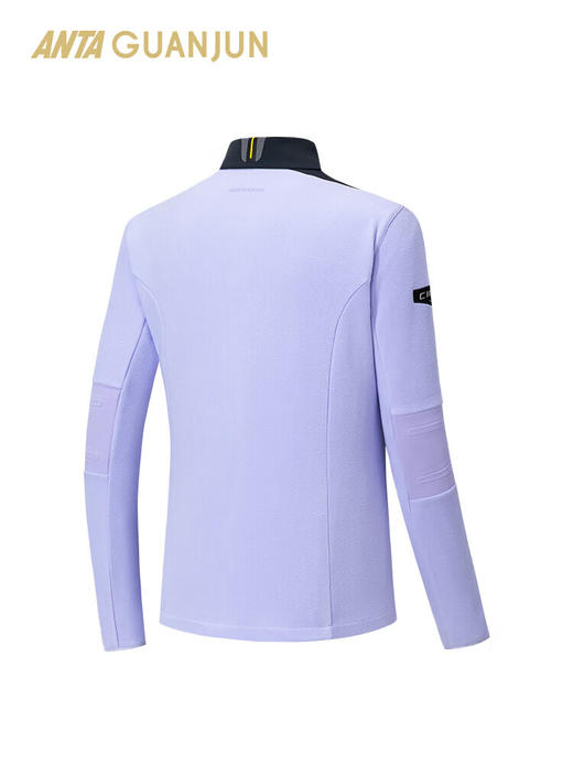 安踏冠军户外滑雪系列抓绒外套女士轻暖绒立领运动上衣162540704 商品图1