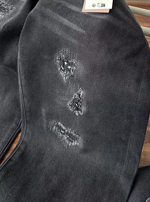 D111937高克重水洗全棉百搭休闲男士502牛仔裤 商品图8