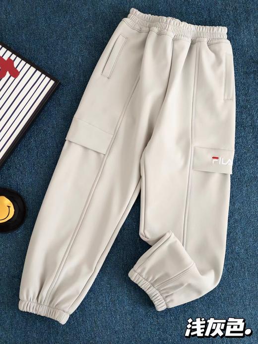 D111911防水梭织加绒耐磨耐造弹力舒适儿童加绒裤 商品图9