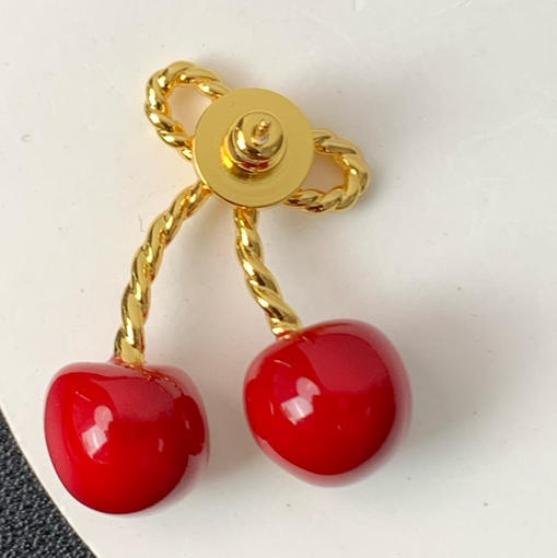 红樱桃项链/耳钉 商品图13