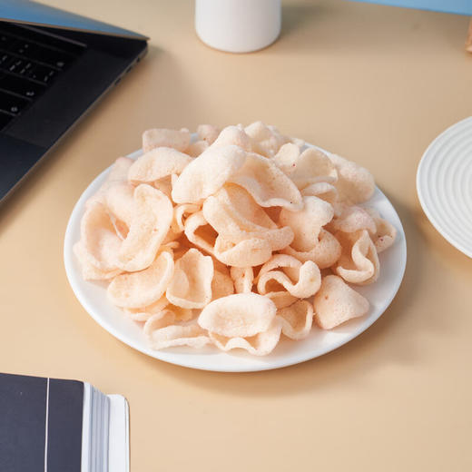 【分仓直发包邮】熊裤马虾片(白桃味)50g*2袋 商品图3