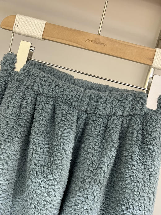 松植屋冬季女款加厚法兰绒睡衣家居服套装 商品图2
