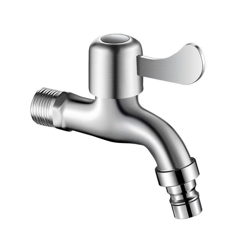 SQ：6155希腊304不锈钢洗衣机龙头