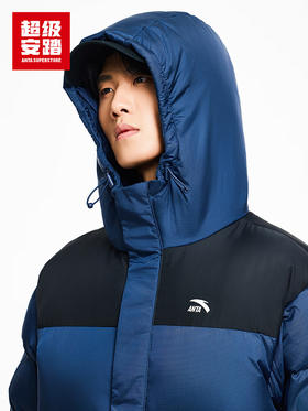 超级安踏面包羽绒服男秋冬保暖防寒羽绒外套连帽棉服152548904U