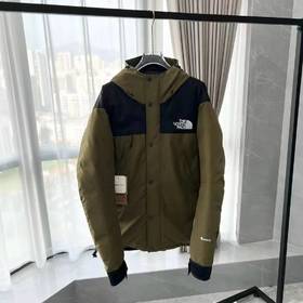 D111973冲锋衣连帽羽绒服男女同款时尚休闲外套