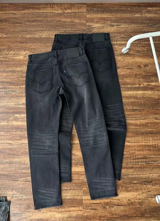 D111937高克重水洗全棉百搭休闲男士502牛仔裤 商品图1