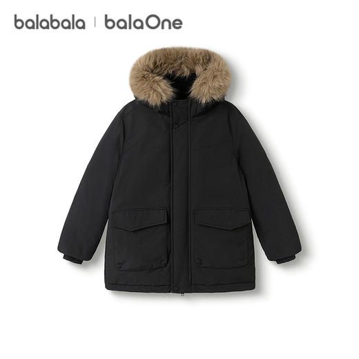 巴拉巴拉balaOne儿童羽绒服男童女童童装2025冬新款加厚保暖防护 商品图4