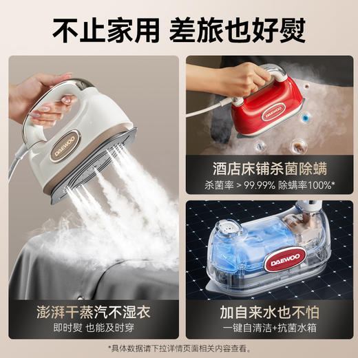 大宇 手持挂烫机HI-045 便捷式小型 迷你旅行/家用熨烫机 分段控温 72小时发货 商品图3