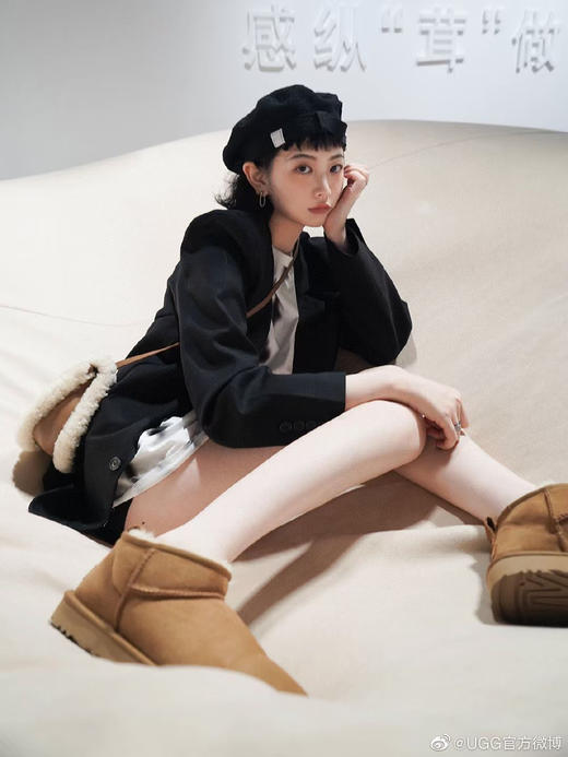 直发【隆丰羊皮毛一体】厚款，油叽叽真羊皮雪地靴 商品图4