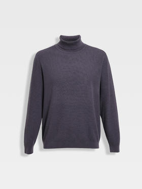 callisto海藻紫巴素兰羊毛毛衣