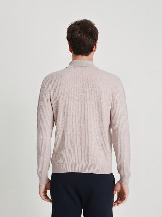 callisto橄榄绿羊毛羊绒混纺毛衣 商品图14