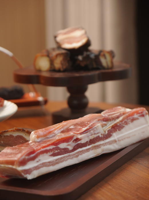 【买5送1】【农家腊味】【土香肠/酱腊肉/咸五花肉】精选农家散养猪肉制作 无添加 不熏制 500g/袋 商品图5