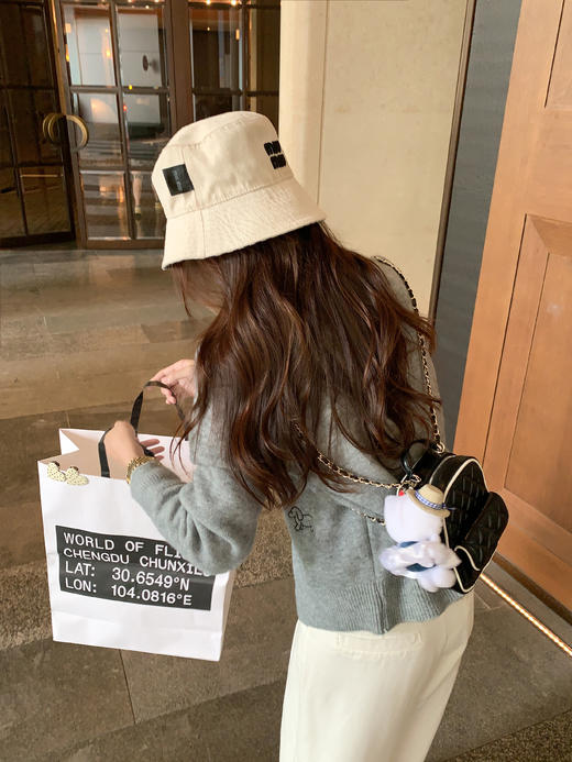 <曾小咸推荐>现货秒杀！微信超特价！可爱小狗刺绣针织开衫 日常169.99 立减90 秒杀79.99！ 商品图11