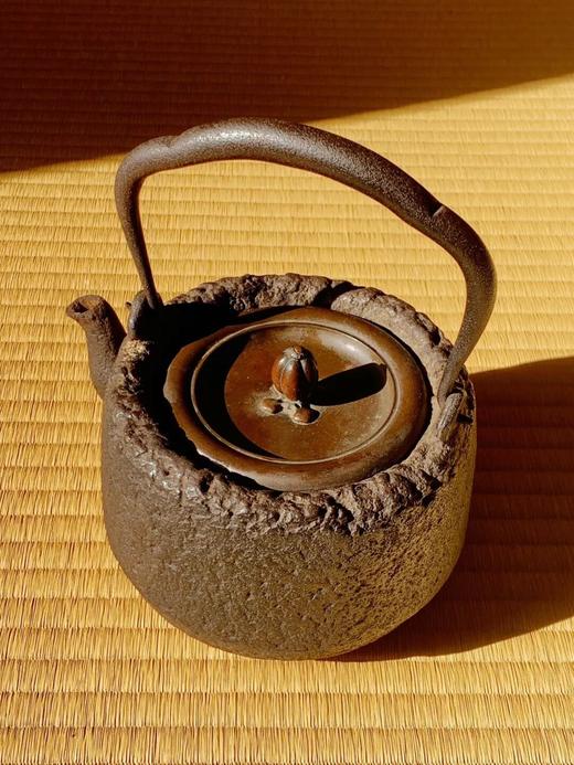 树皮纹茶道老提梁铁壶，顺丰包邮 商品图7