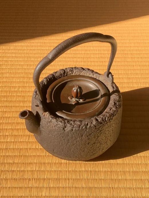 树皮纹茶道老提梁铁壶，顺丰包邮 商品图5