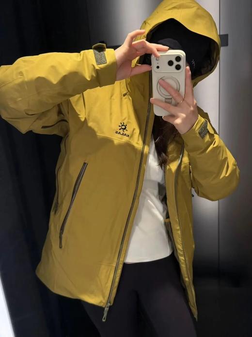 凯乐石运动户外滑雪硬壳连帽派克服羽绒服 商品图1