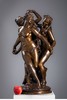 独角鹿西洋古董19世纪法国雕塑大师Jean-Baptiste Carpeaux签名出品青铜群雕「Les trois GrâcesLes trois Grâces 美惠三女神」 商品缩略图1