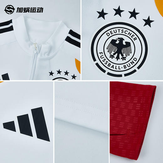 SFS阿迪达斯2026世界杯德国半拉链长袖冬训训练服运动男 KB4492 商品图2