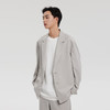 MODE COMMUTER | MC冬季通勤时尚纹理西装夹克单西男MCE113173D 商品缩略图2