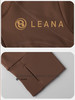 LEANA丽娜【加绒】女收腰修身拉链衫长袖保暖立领瑜伽服运动外套LN5050 商品缩略图7