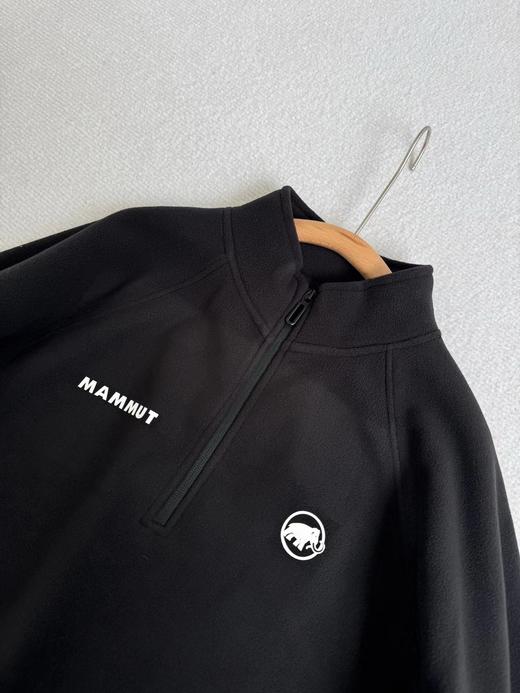 D112014双面摇粒绒半拉链卫衣外套春秋运动户外男士半拉链上衣 商品图11