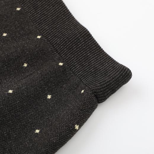 D112055深灰色波点毛衣裙a字裙半身裙25秋冬季穿搭新款女长裙子半裙 商品图3