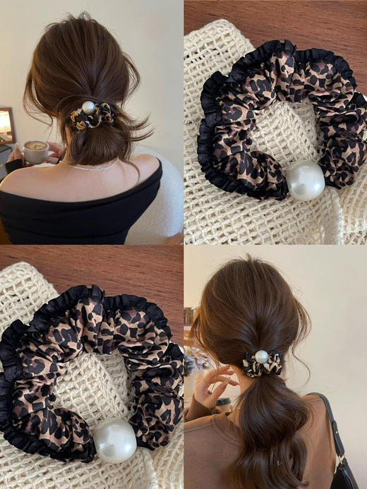 正品礼盒豹纹扁平夹＋发套四件套 商品图13