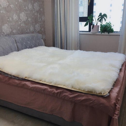 新疆小尾寒羊 羊毛毯 柔软亲肤 羊毛 商品图2