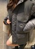 D112047连帽拼接毛领黑标派克羽绒服男女同款 商品缩略图8