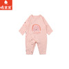 棉果果春季新品女宝卡通可爱5A抗菌纯棉爬衣偏襟连体衣M121720226012 商品缩略图1