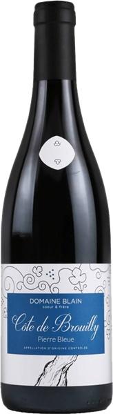 【老藤矿物风格！AOP 佳酿！】Blain Soeur & Frere Cote De Brouilly Pierre Bleue 2018 750Ml