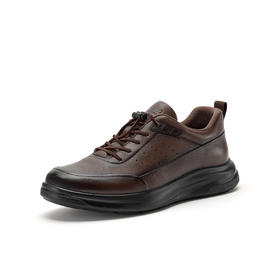 【云粉节】BF楼Bata休闲皮鞋男2026春款时尚百搭舒适通勤休闲单鞋20583AM6     吊牌价1059   活动价739